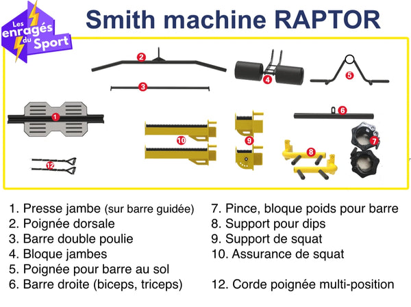 Smith machine RAPTOR