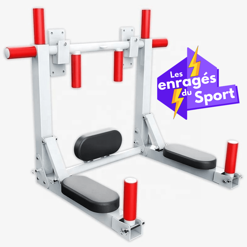 Barre de traction murale multifonction BAR2FIT avec barres de dips