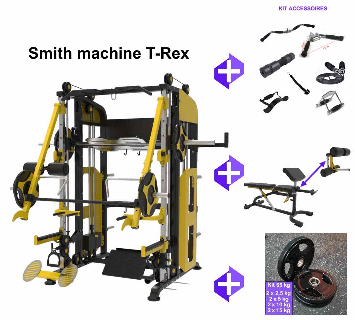 Smith machine T-REX