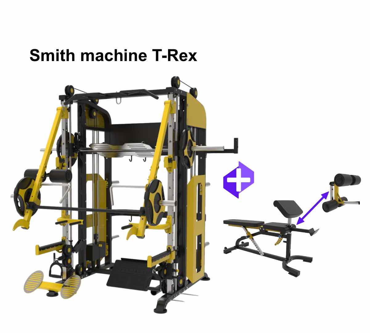 Smith machine T-REX