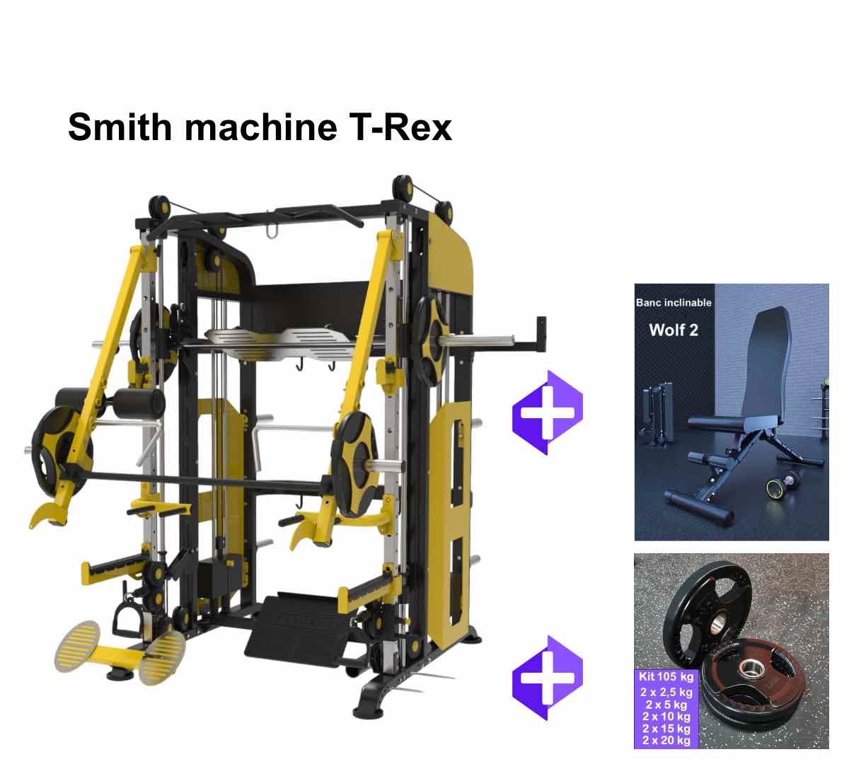 Smith machine T-REX