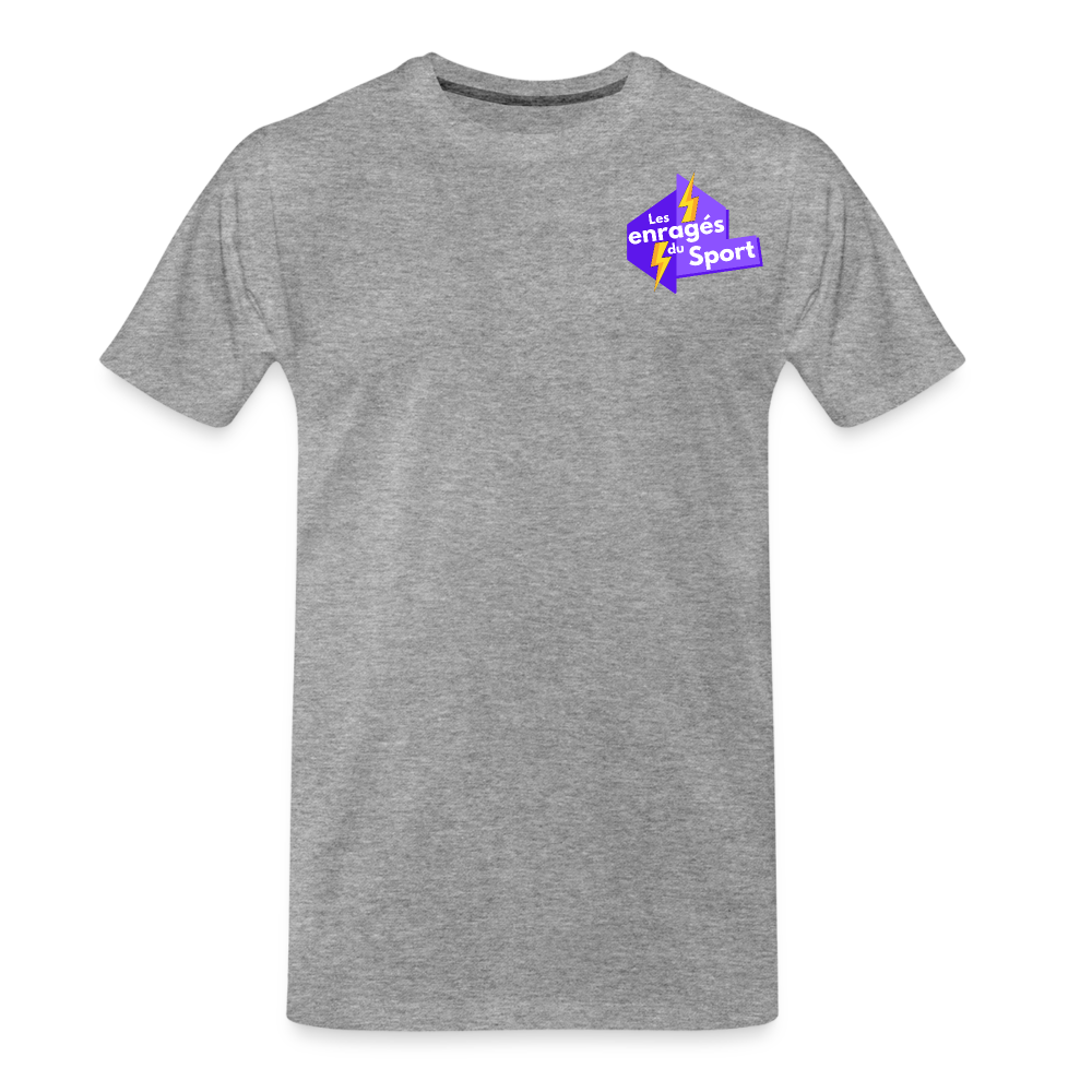 T-shirt Premium Homme - gris chiné