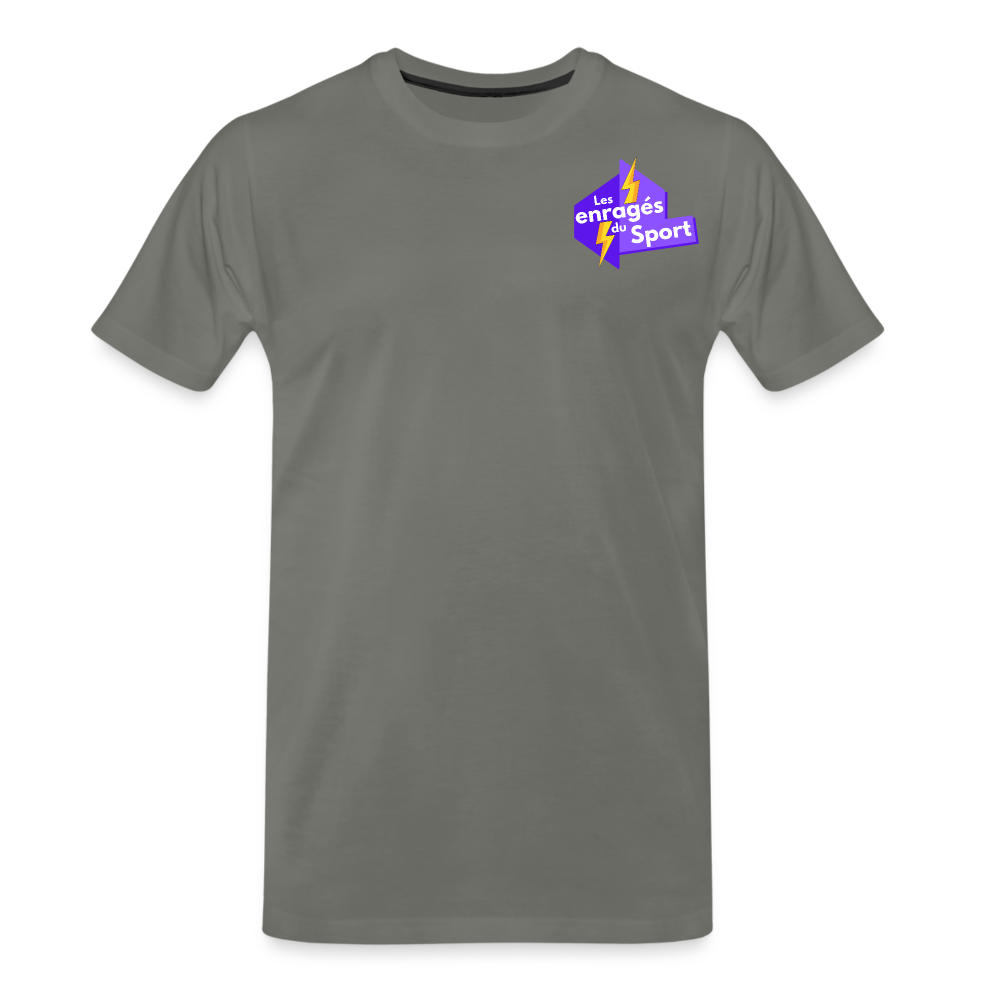 T-shirt Premium Homme - asphalte