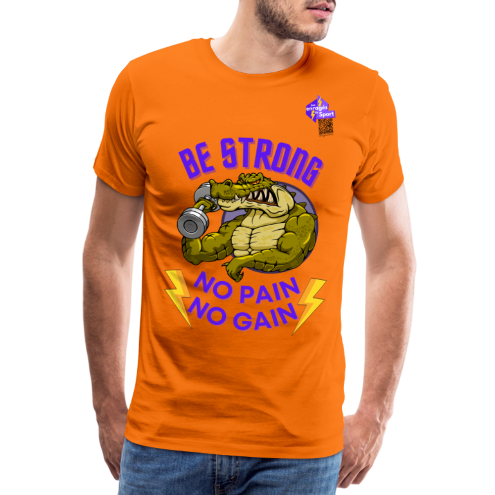 BE STRONG CROCO CCL - orange