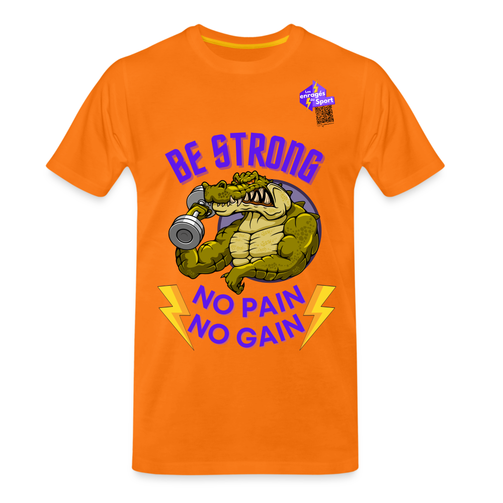 BE STRONG CROCO CCL - orange