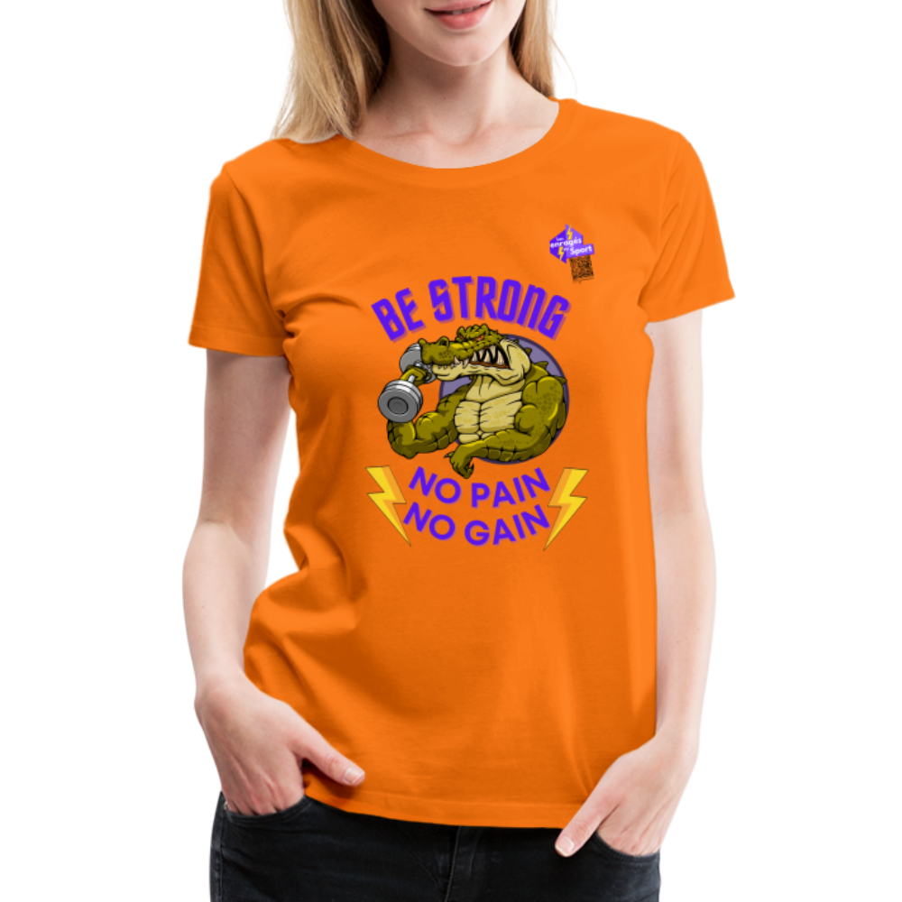 BE STRONG CROCO CCL - orange