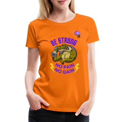 BE STRONG CROCO CCL - orange