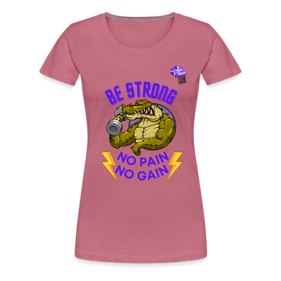 BE STRONG CROCO CCL - mauve