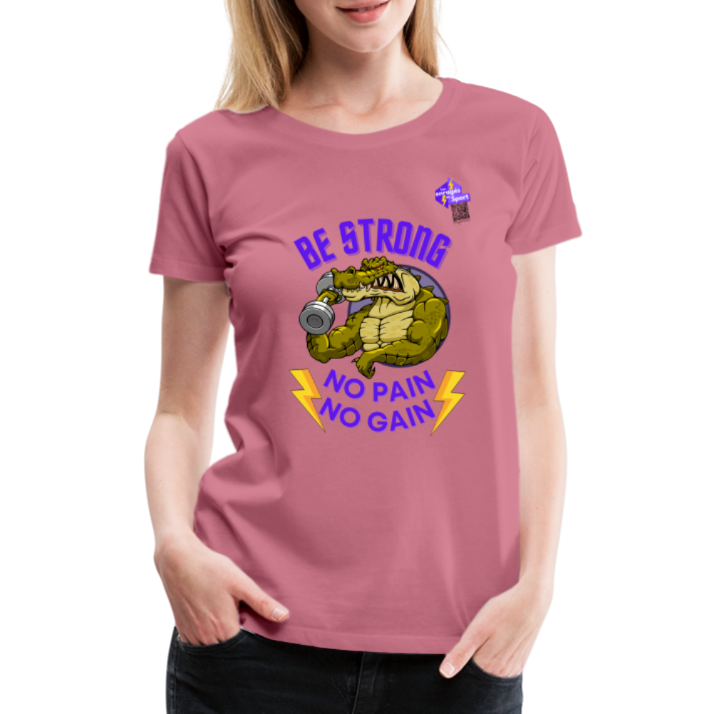 BE STRONG CROCO CCL - mauve