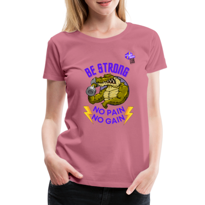 BE STRONG CROCO CCL - mauve