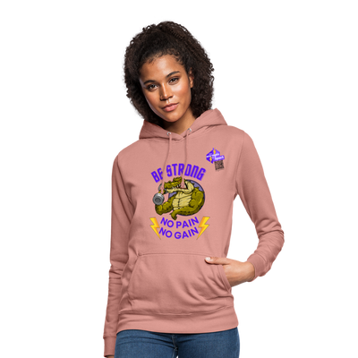 BE STRONG CROCO Sweat Femme - rose poudré