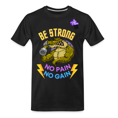 BE STRONG CROCO CF T-shirt Homme - noir