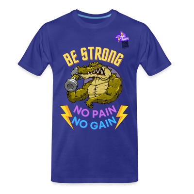 BE STRONG CROCO CF T-shirt Homme - bleu roi