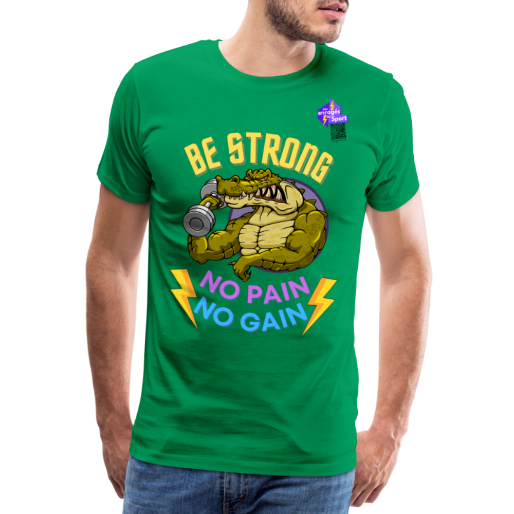 BE STRONG CROCO CF T-shirt Homme - vert