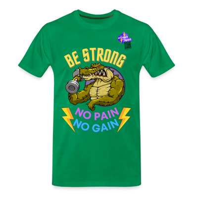 BE STRONG CROCO CF T-shirt Homme - vert