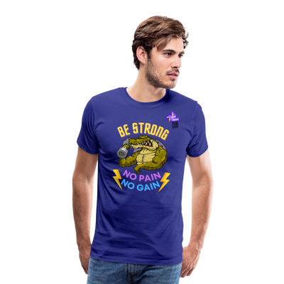 BE STRONG CROCO T-shirt Homme - bleu roi