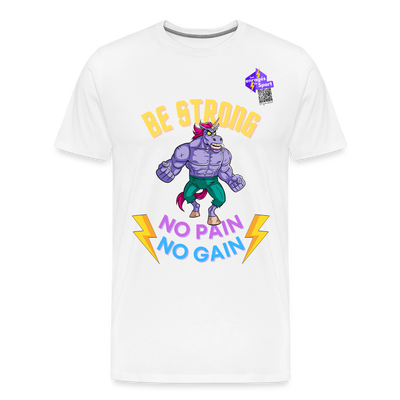 BES STRONG LICORNE T-shirt Premium Homme - white