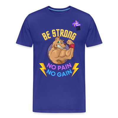 BE STRONG DOG T-shirt Premium Homme - bleu roi