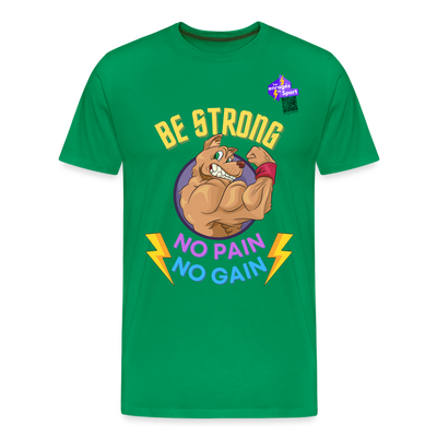 BE STRONG DOG T-shirt Premium Homme - vert